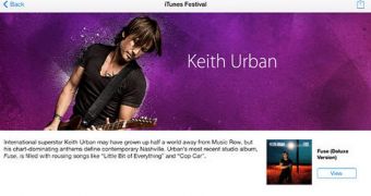 iTunes Festival app