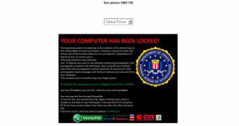 Silence Locker ransomware page