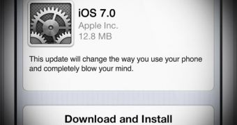 iOS 7 OTA update mockup