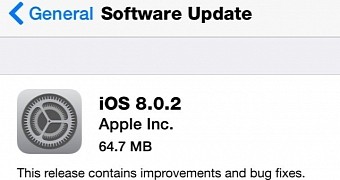iOS 8.0.2 OTA update