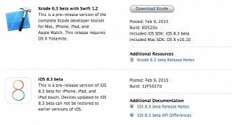 iOS 8.3 Beta Available for Download - Developer News