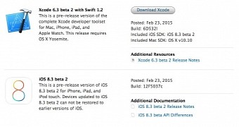iOS 8.3 Build 12F5037c Available for Download - Developer News