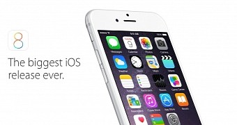 iOS 8 promo