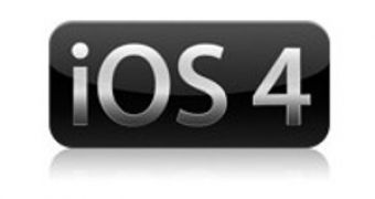 iOS 4 logo