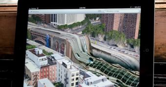 Apple's Maps application acting up