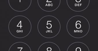 iOS Passcode Lock screen