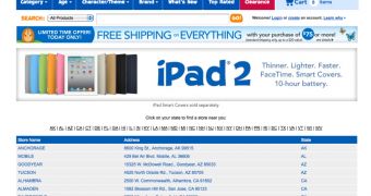 Toys R Us iPad 2 advertisment