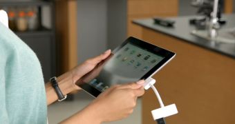 iPad 2 shown in Apple's promotional video