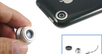 iPhone lens mount