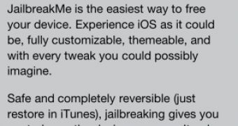 JailbreakMe 3.0 automatically offers to install Cydia