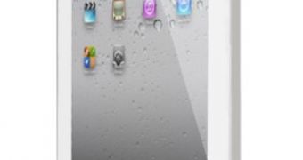 White iPad 2 mockup