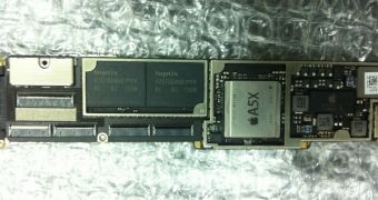 A5X processor on alleged iPad 3 logic board