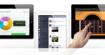 iPad apps (Apple promotional material)