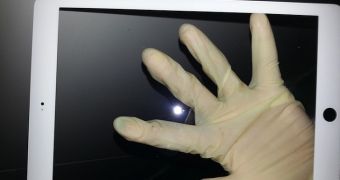 Alleged iPad 5 touch panel