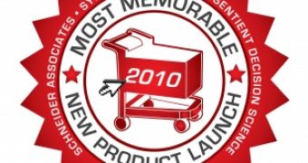 2010 Most Memorable New Product Launch survey logo