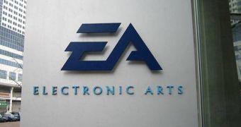 Electronic Arts sign