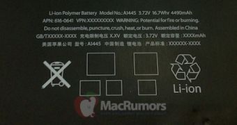 This could be the battery used by Apple for the iPad mini