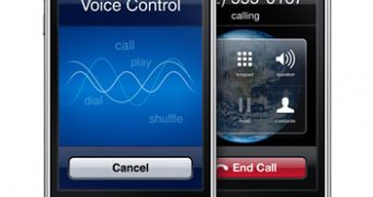 The new iPhone 3G S comes with Voice Control