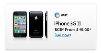Apple currently still sells the iPhone 3GS for $49 (around 37 Euros) with a two-year contract via AT&T