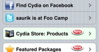 Cydia running on iPhone 4