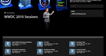 WWDC10 Session videos now available (iTunes screenshot)