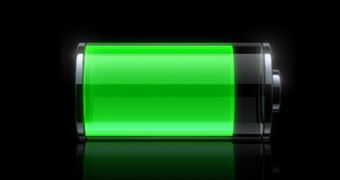 iOS battery (charding) indicator