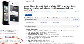 iPhone 4S offer on Walmart