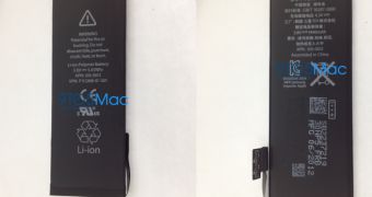 Alleged iPhone 5 battery pack