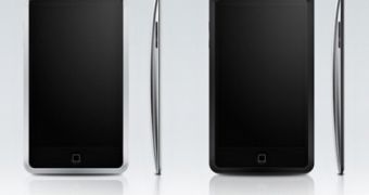 iPhone 5 concept - teardrop design
