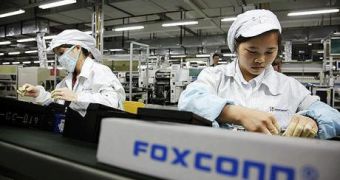 Foxconn assembly line