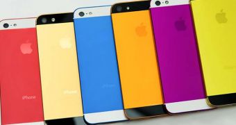 Colored iPhone 5 units