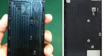 Alleged iPhone 5S chassis