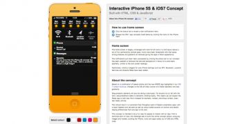 iPhone 5S & iOS7 Interactive Concept