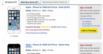 Best Buy iPhone 5s offer