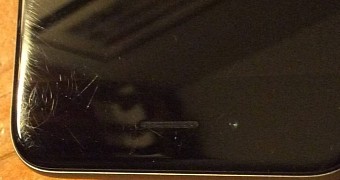 Scratched iPhone 6