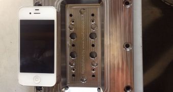 Purported iPhone machining hardware