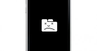 Unhappy iPhone