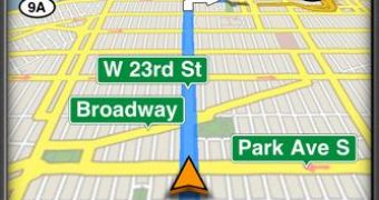 MotionX GPS Drive application screenshot