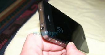 Picture of the alleged iPhone HD leaked to tech site Engadget