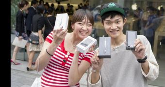 iPhone-loving Japanese people