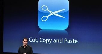 March 17, 2009; Cupertino, California – Apple's Scot Forstall, confirming the new features to everyone's delight
