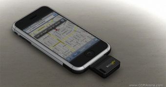 iPhone Pimped with GPS Receiver