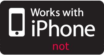 Apple "Works with iPhone" sign - modified