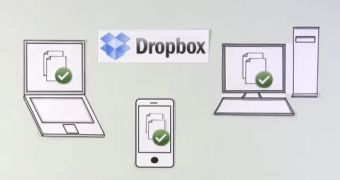 The Dropbox video guide available directly via the app's settings tab