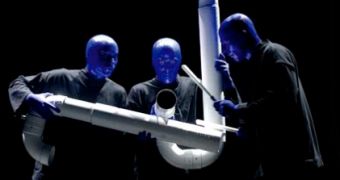 The Blue Man Group - header