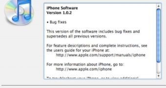 iPhone v1.0.2 Update