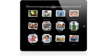 The Photos app in iOS for iPad
