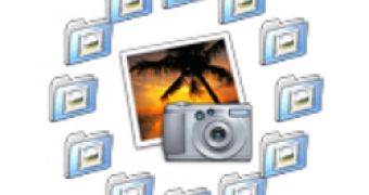 orange x on image in iphoto library manager