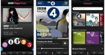 BBC iPlayer radio screenshots