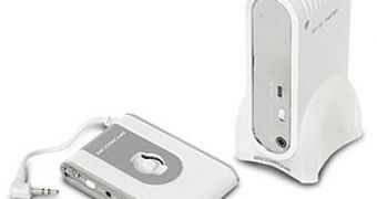 iPod- Boom Box Missing Link: 100% Wireless!